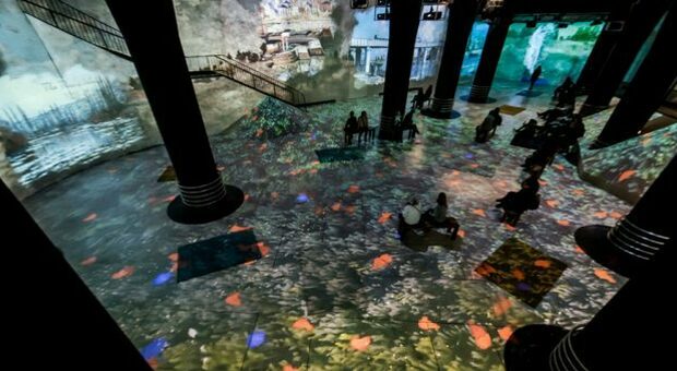 Da Monet a Klimt senza i quadri: a Napoli l'esperienza è in 3D