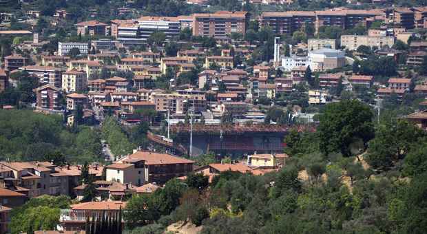 Condomini a Perugia (foto d'archivio)