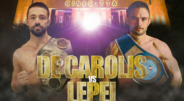 La grande boxe a Cinecittà: Da Carolis contro Lepei per il titolo Internazionale Wbc