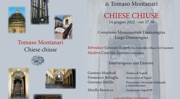 “Chiese Chiuse” a Napoli: Tommaso Montanari ne parla con il sindaco Manfredi