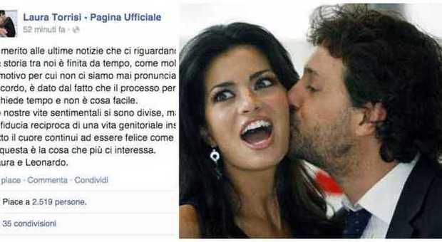 Laura Torrisi: "Non sto più con Pieraccioni". La verità dell'attrice in un post su Facebook