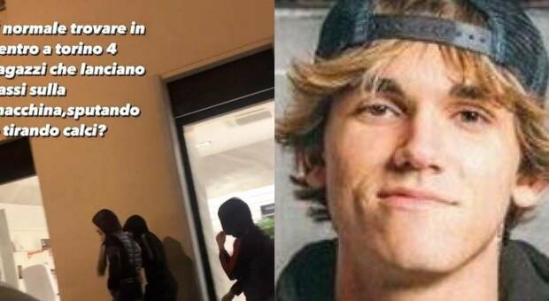 Nicolò Pirlo, aggredito in centro a Torino da 4 incappucciati: arrestata la baby gang che scagliato pietre contro l'auto