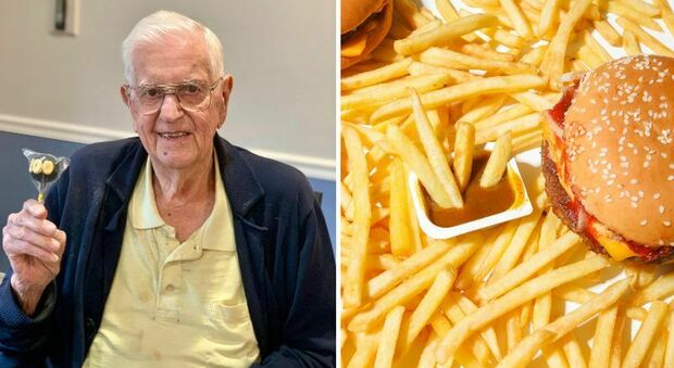 Colazione da McDonald's per 36 anni di fila, il veterano festeggia lì anche il suo centesimo compleanno: «Non smetterò di certo ora»