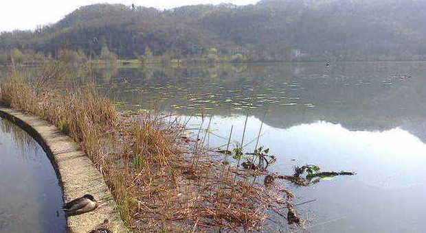 Un'immagine del lago di Fimon