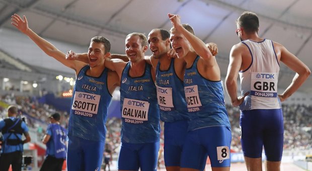 La staffetta azzurra 4x400 arriva sesta ai Mondiali di Doha e fallisce il record italiano, Re: «Siamo giovani ci sarà tempo per riprovarci»