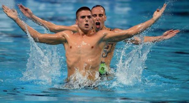 Mondiali di nuoto, ancora un bronzo per Minisini nel duo misto libero