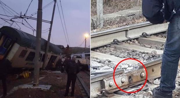 Treno deragliato a Milano, il pm: «Colpa del giunto rotto, andava a oltre il doppio della velocità di sicurezza»