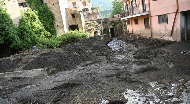 L'alluvione a Monteforte Irpino del 2022