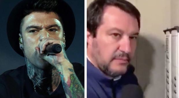 Salvini citofona, Fedez lo attacca: «Lui giustiziere? Sembra un testimone di Geova»