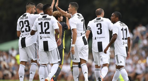 Il video del primo gol di Ronaldo con la maglia della Juventus