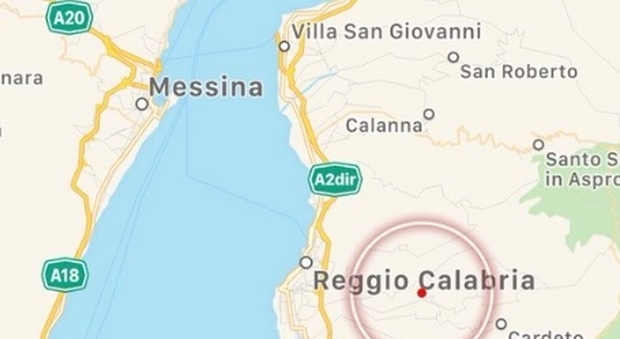 Terremoto a Reggio Calabria di 2.9, paura tra la gente: avvertito a Messina e in Puglia