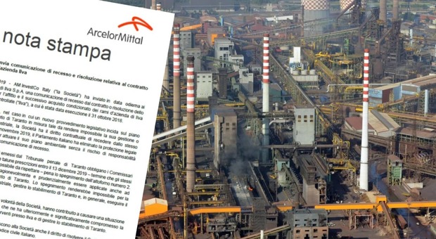 Ilva, salta accordo con Arcelormittal: entro 30 giorni l'azienda torna ai commissari