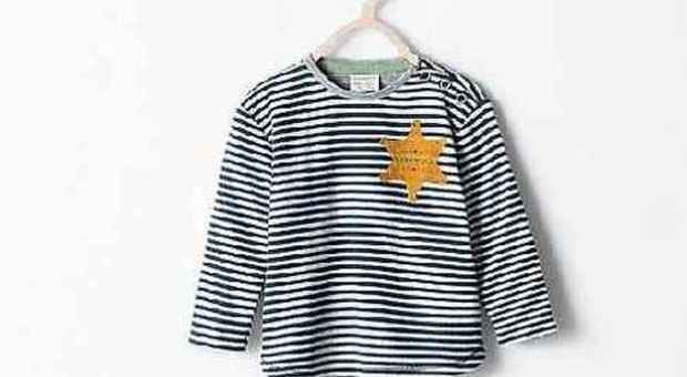 Zara, bufera sulla maglietta con la stella di David: «Ricorda la divisa dei deportati»