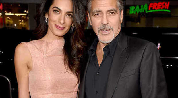 Amal Alamuddin e George Clooney (popsugar.com)
