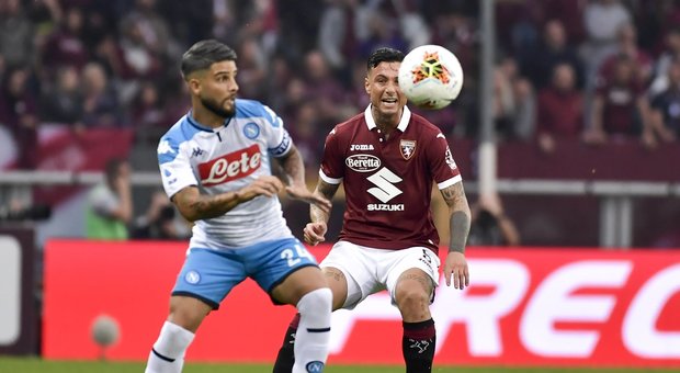Torino-Napoli: Insigne fa poco, Allan perde il duello con Rincon