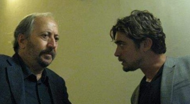 Il regista Giuseppe Piccioni con Riccardo Scamarcio