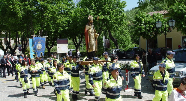 Una manifestazione a Pievebovigliana