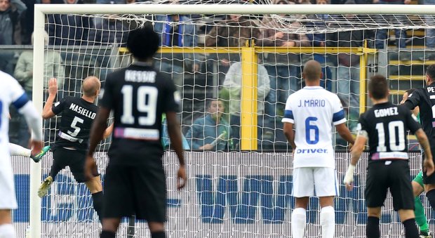 L' Inter cade anche a Bergamo. L'Atalanta vince 2-1