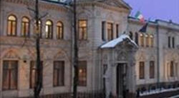Mosca, busta con polvere bianca all'ambasciata d'Italia in Russia