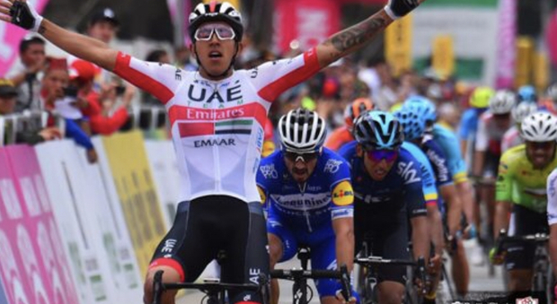 Il velocista Molano fermato al Giro d’Italia, valori anomali nel sangue
