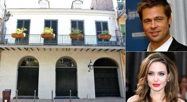 Brad Pitt e Angelina Jolie vendono la villa da sogno a New Orleans per 6 milioni e mezzo di dollari