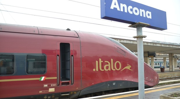 I treni Italo tornano nelle Marche; da domani sei collegamenti al giorno con Milano da Pesaro e Ancona
