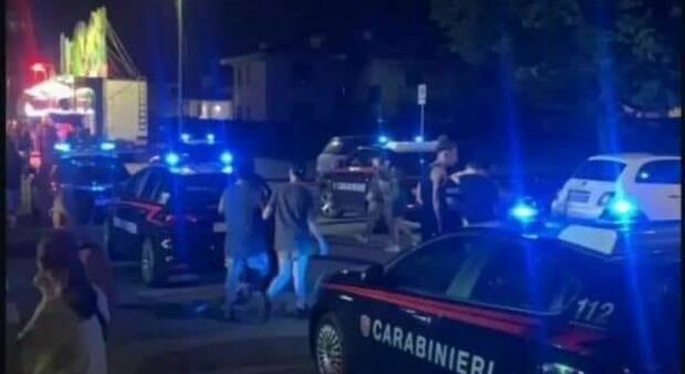 L'arrivo dei carabinieri con più mezzi è stato immediato