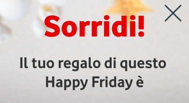 Vodafone Happy Friday, una rivista in regalo per un anno questa settimana