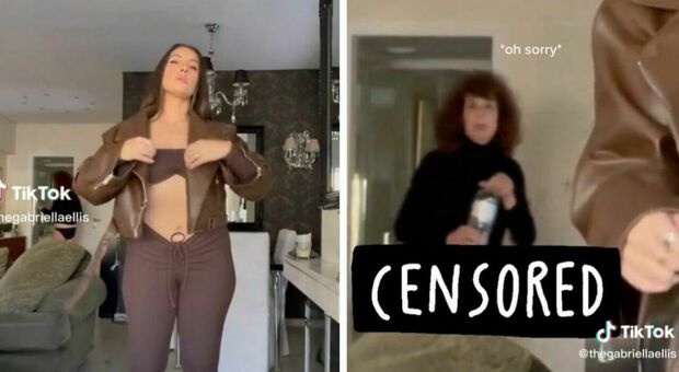 Mostra l'outfit su TikTok, i fan notano il dettaglio della mamma e il video diventa virale