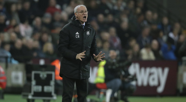 Claudio Ranieri esonerato dal Fulham dopo 10 sconfitte in 16 gare