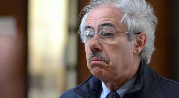 L'ex governatore Lombardo (Foto Di Grazia/LaPresse)