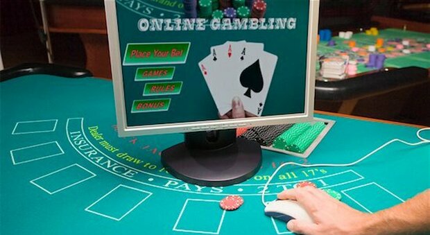 Un gioco d'azzardo on line