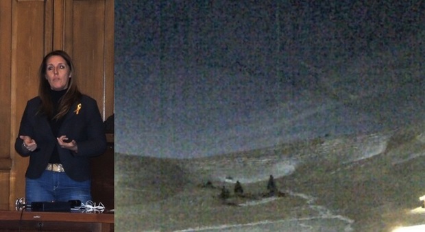 Asiago, Elena Donazzan e un esempio di assenza di neve: la Val Formica nella web cam serale