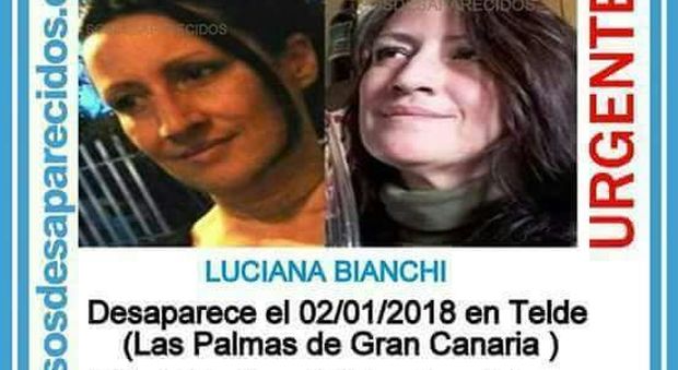 Luciana Bianchi, la perugina scomparsa alle Canarie (foto profilo facebook SosDesaparecidos)