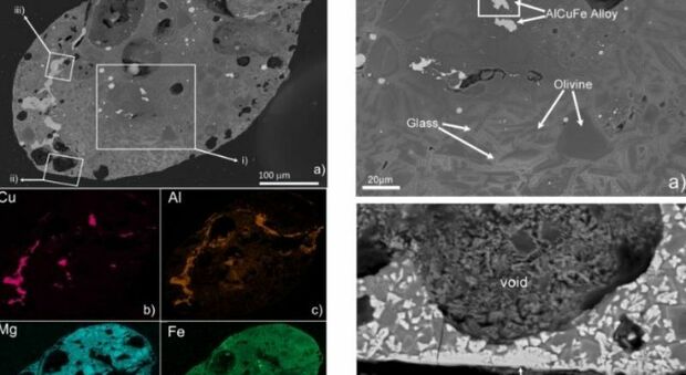 Lo studio dell'Università di Bari sul meteorite caduto sull'Italia meridionale: «Materiale extraterrestre»