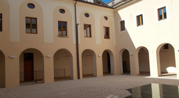 Il chiostro di Sant'Agostino a Veroli