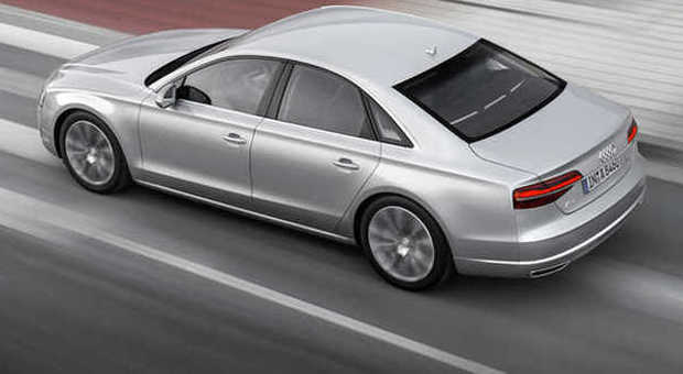 La nuova A8 Audi, l'ammiraglia dei Quattro Anelli
