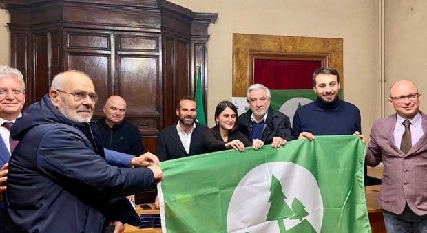 Consegnata al Comune di Rieti la “Bandiera Verde Parchi e Foreste FerFa”