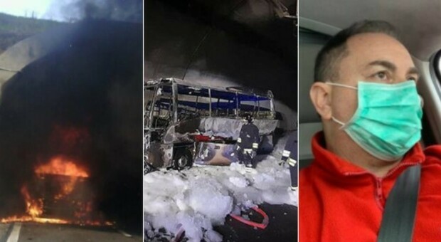Bus in fiamme a Lecco, aperta un'indagine. Uno dei 24 ragazzi salvati dall'autista: «Tremavo dalla paura»