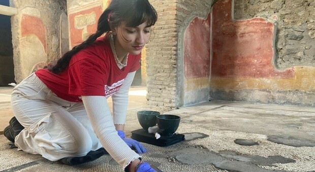Lavori di restauro a Pompei
