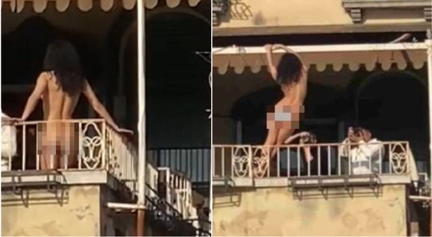 Venezia, modella italiana nuda al balcone in piazza San Marco: scattano il Daspo per lei e la multa per il fotografo