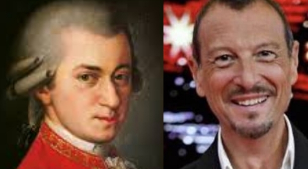 Se il grande Mozart presenta Sanremo...
