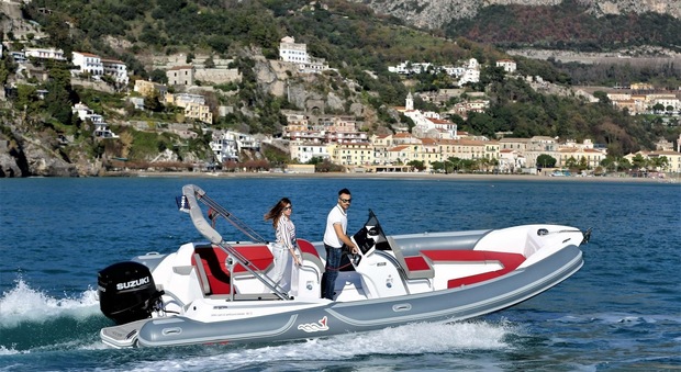 Da Napoli alla conquista di Croazia e Cipro: ecco il nuovo gommone Mv Marine 25 Gran Turismo