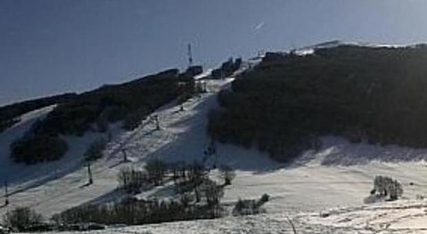Ascoli, un metro di neve a Monte Piselli ma non si può sciare. Stagione a rischio