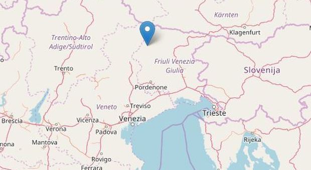 Terremoto di 3.8 tra Udine e Pordenone, scossa avvertita anche in Veneto
