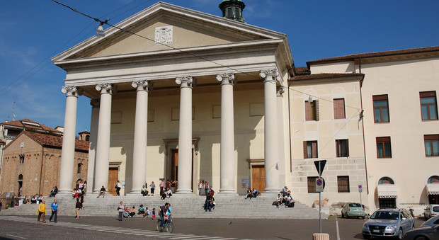 Piazza Duomo a Treviso