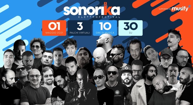 1 maggio per il Sonorika ElettroFestival con 30 dj da Napoli a Miami