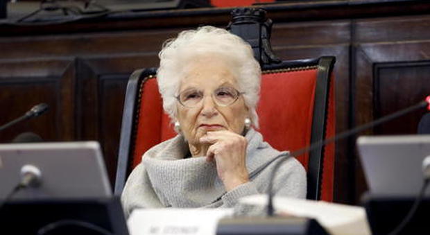 La senatrice Liliana Segre