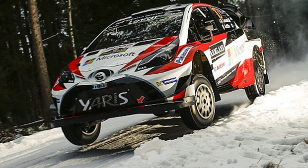 La Toyota Yaris WRC Plus di Latvala