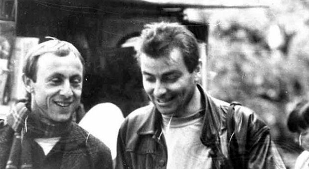 Luigi Bergamin e Cesare Battisti